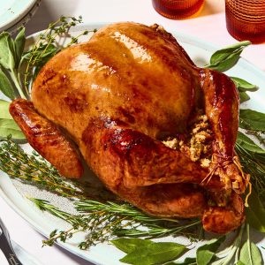 Perfect Roast Stuffed Turkey with Herb Butter Magic