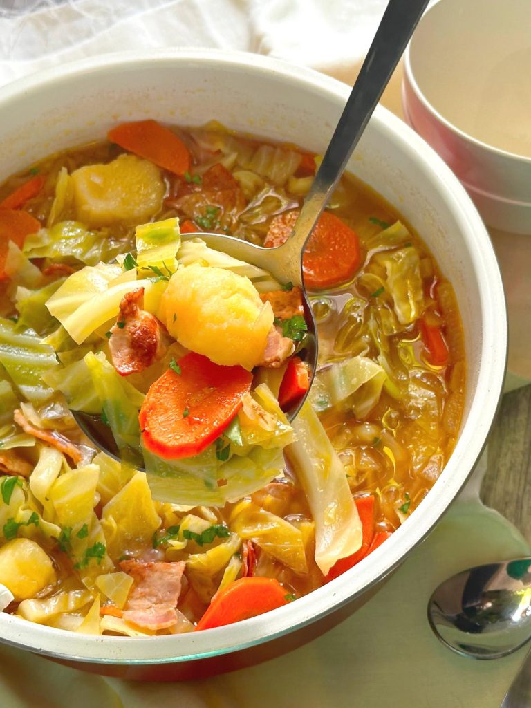 Hearty Irish Bacon and Cabbage Soup to Warm Your Soul