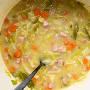 Cozy Up with This Hearty Irish Cabbage and Ham Soup