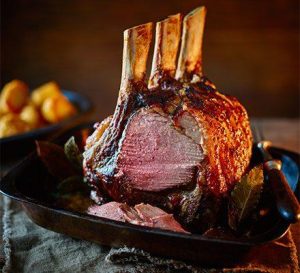 Perfect Roast Rib of Beef with Creamy Horseradish Sauce