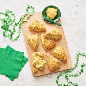 Fluffy Irish Cheddar Cheese Scones: A Tasty Homemade Treat
