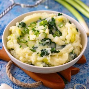 Creamy Irish Colcannon with Scallions: A Cozy Comfort Food