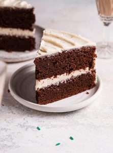 Decadent Irish Guinness Chocolate Cake with Cream Cheese Frosting