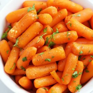 Sweet & Savory: Buttered Baby Carrots with Fresh Dill