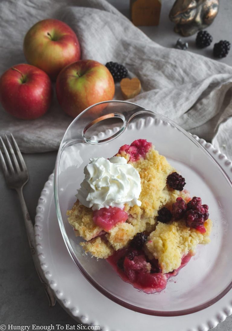 Cozy Up with This Irish Apple and Blackberry Crumble!