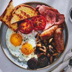 Start Your Day Right: Classic Irish Bacon & Eggs Breakfast