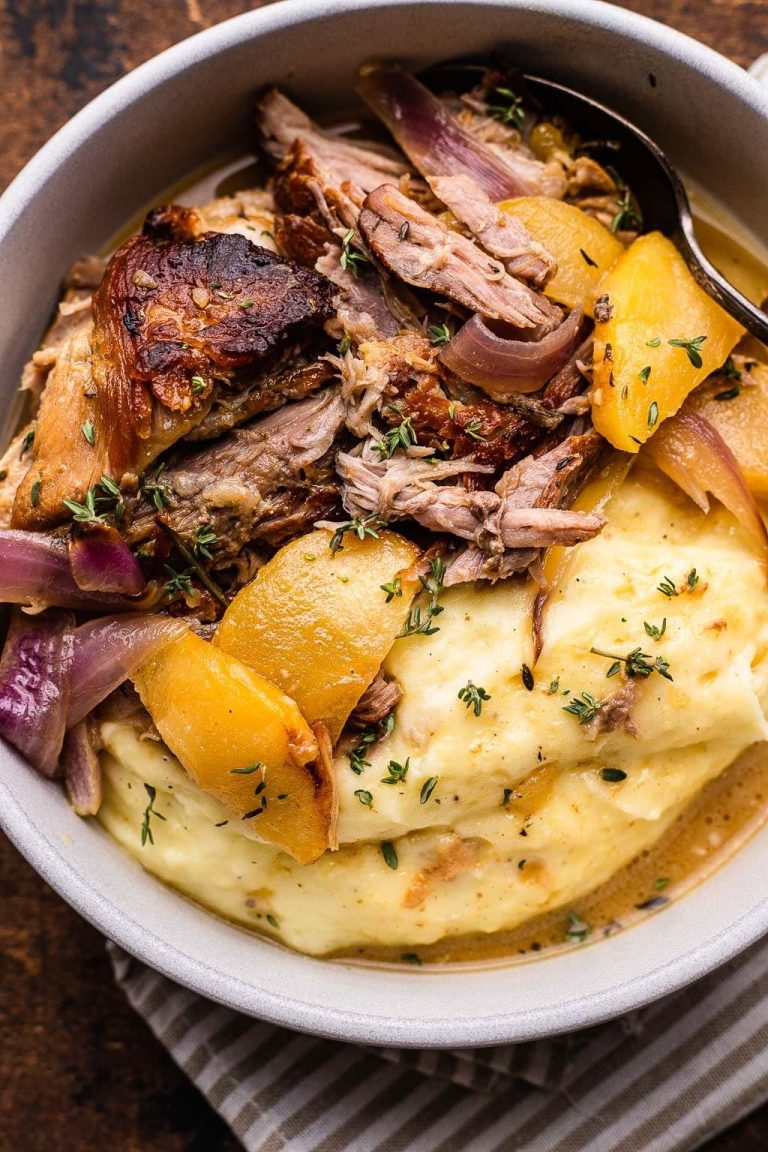 Slow-Cooked Cider-Braised Pork Shoulder You’ll Love