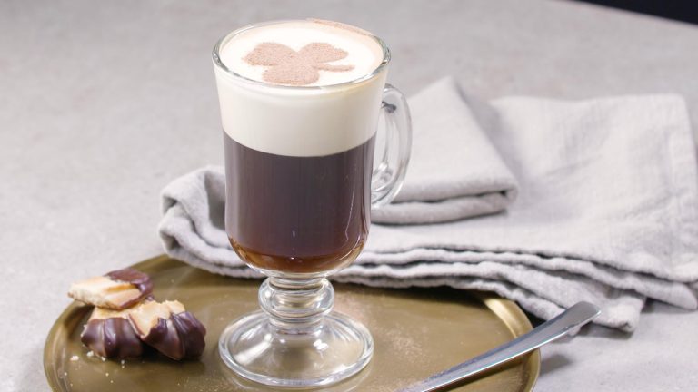 How to Make Classic Irish Coffee with Creamy Whipped Topping