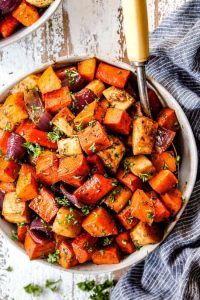 Roasted Root Veggies with Fresh Irish Herbs: A Cozy Treat