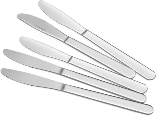 Funnydin - Dinner Knives, Knives Set of 16, 8.3 In... - Image 2
