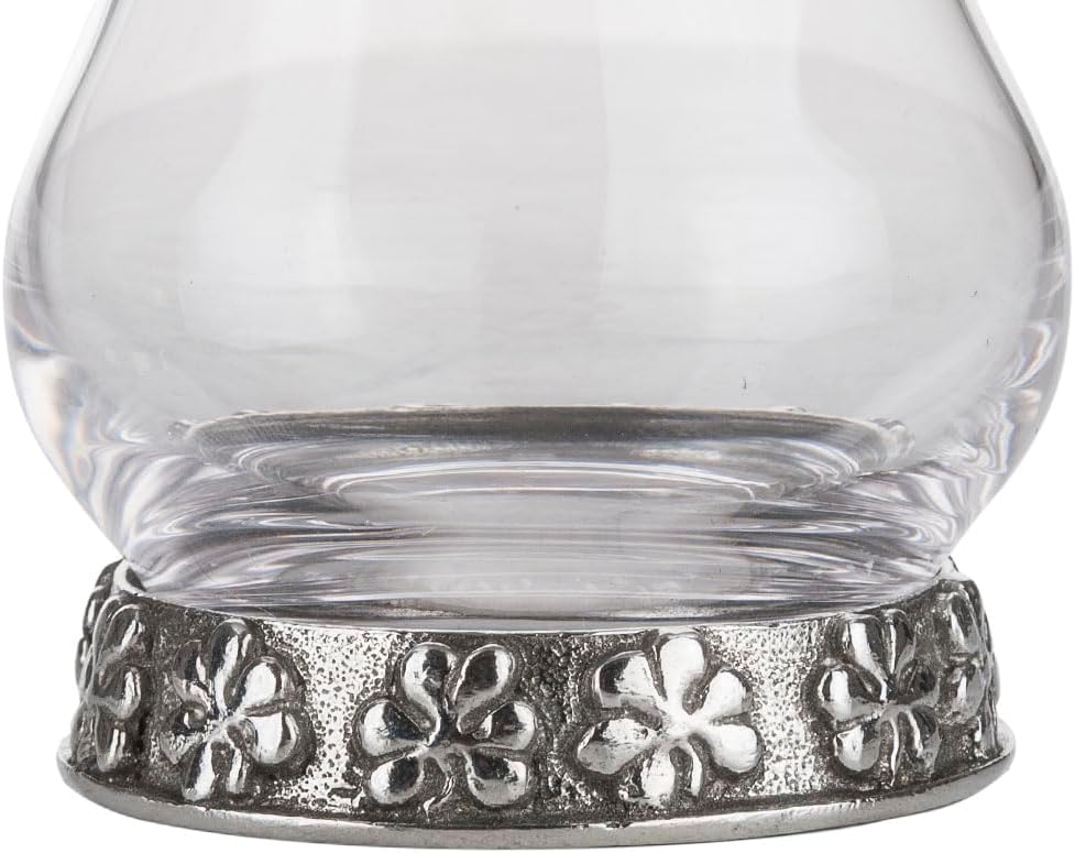 A E Williams Irish Whiskey Tasting Glass with Pewt... - Image 6