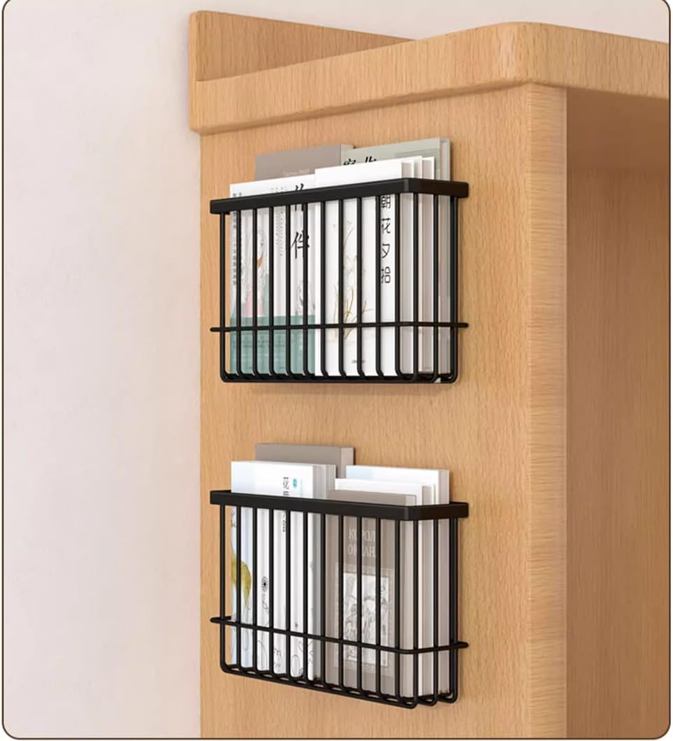 2 Pieces Kitchen Cabinet Door Storage Box, Self-Ad... - Image 10