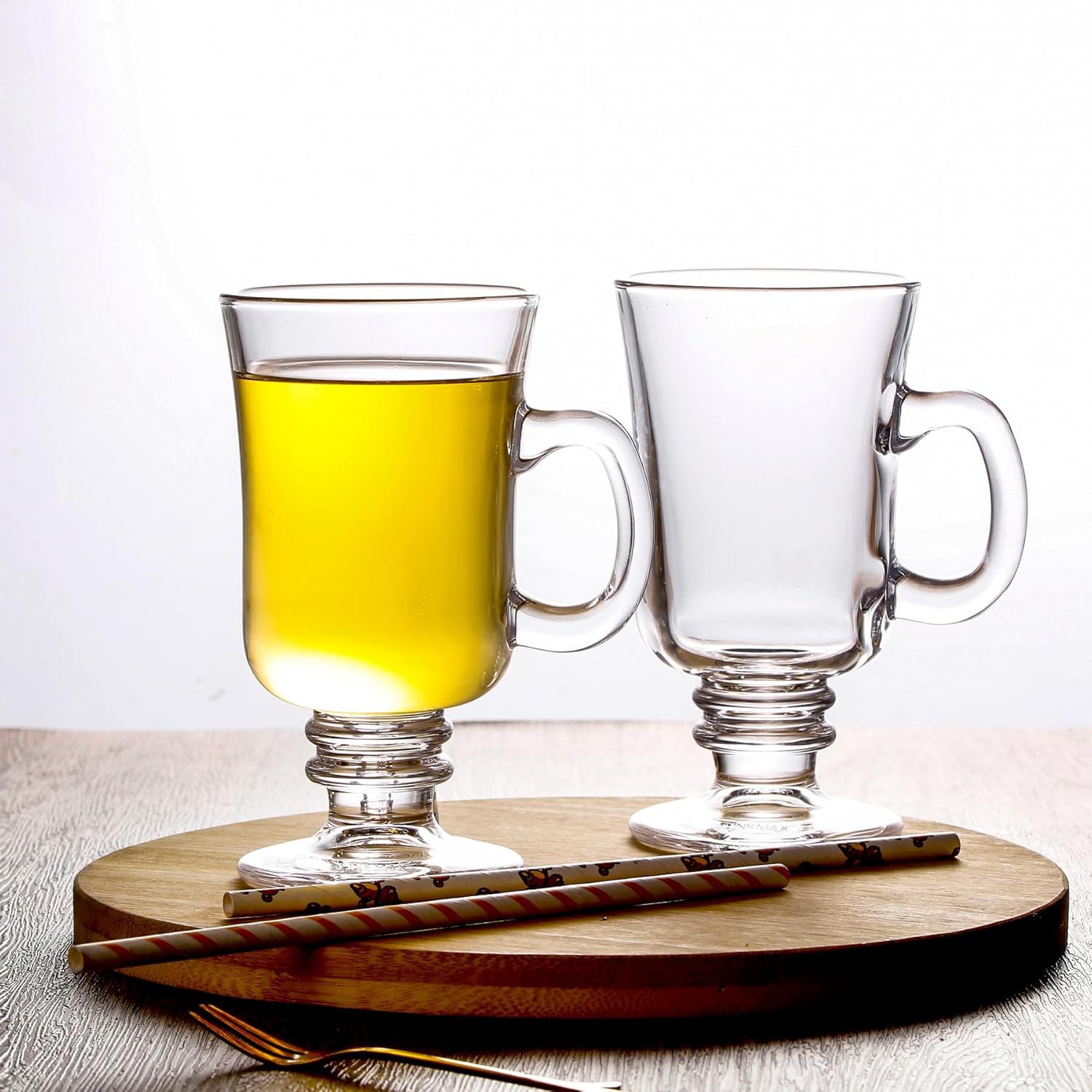 Irish Coffee Glasses, Latte Glasses Set of 4 Latte... - Image 7