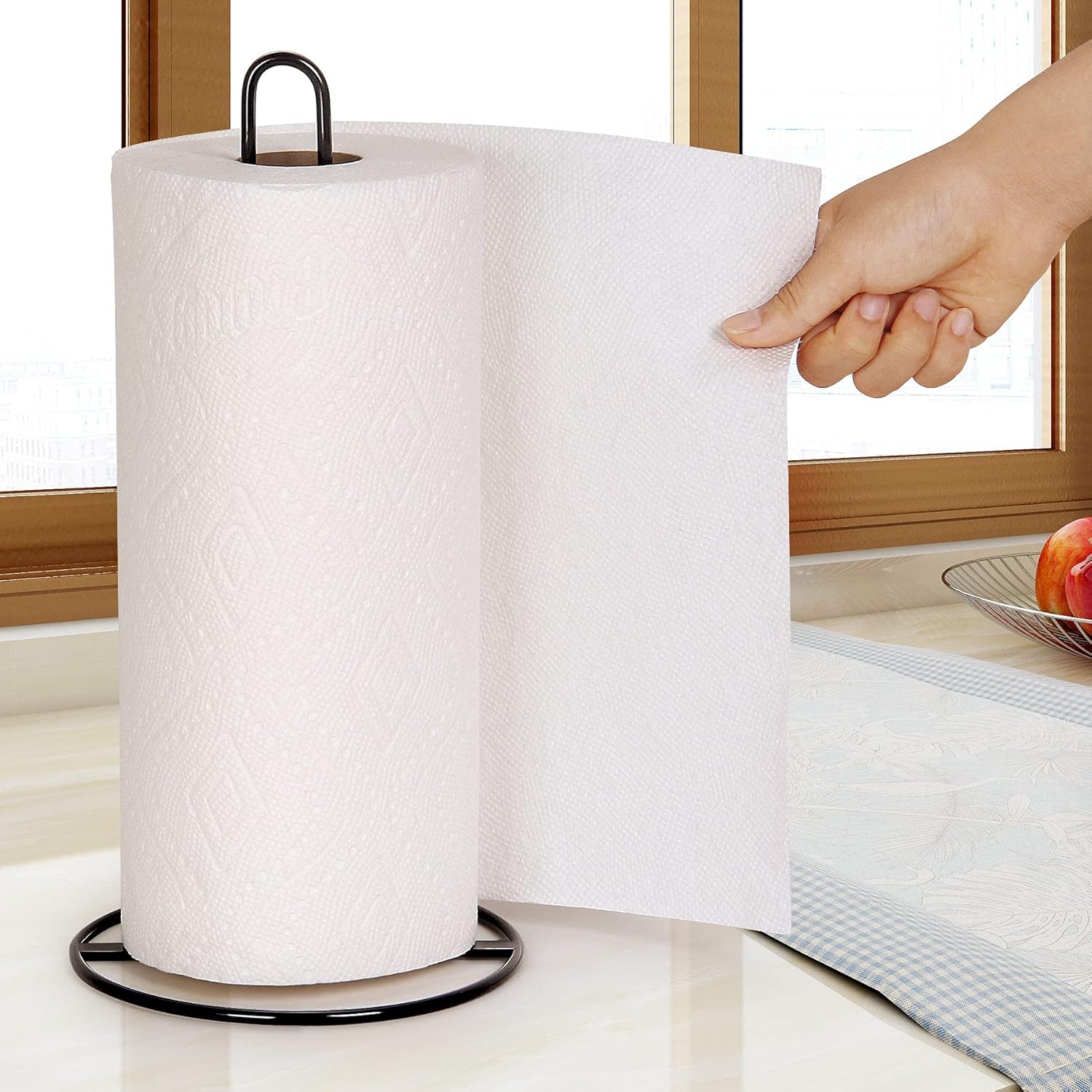 Kitchen Roll Holder Free Standing, OBODING, Paper ... - Image 5