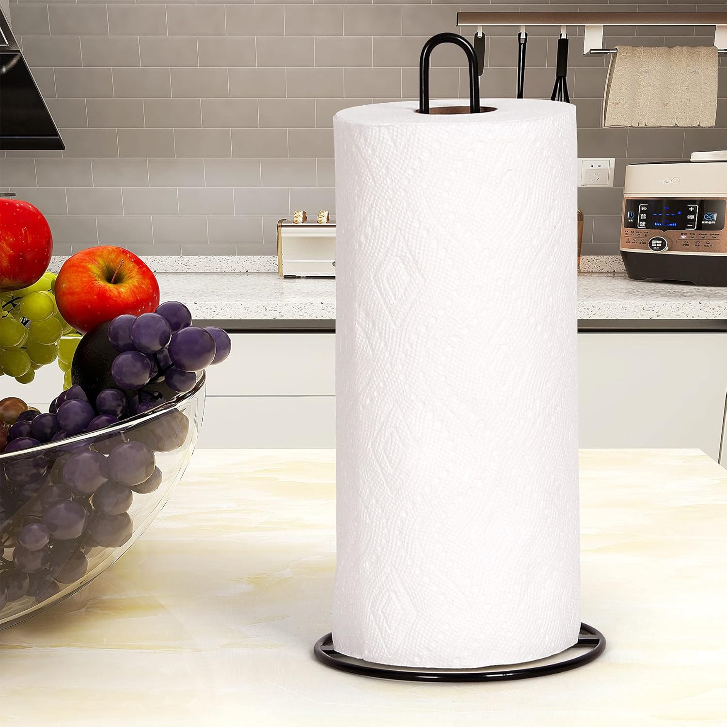 Kitchen Roll Holder Free Standing, OBODING, Paper ... - Image 4