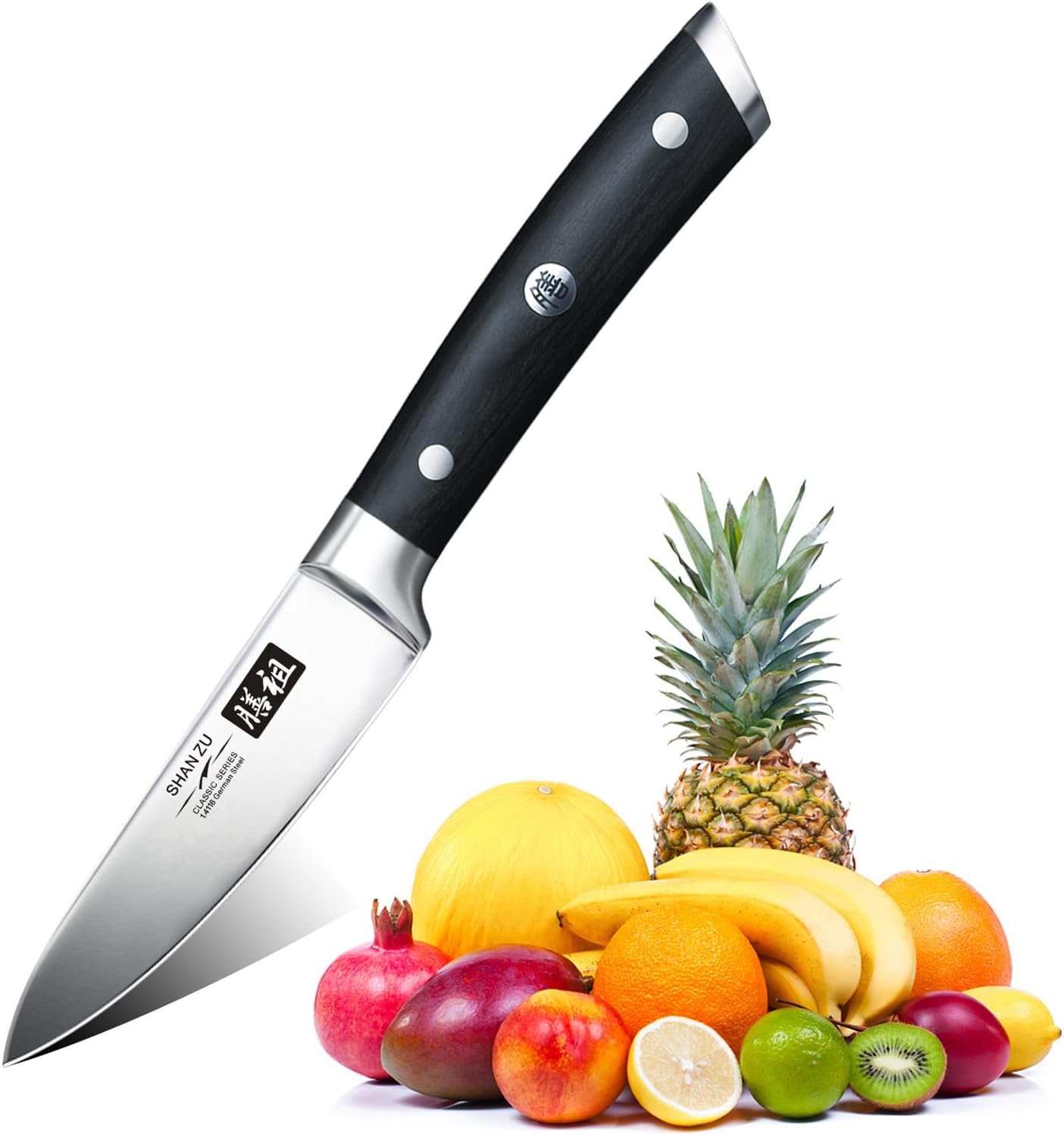 SHAN ZU Kitchen Paring Knife 9.5 cm Japanese Chef ... - Image 2