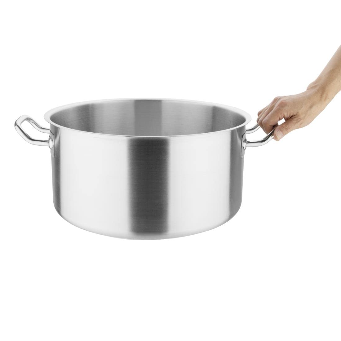 Vogue T088 Large Stainless Steel Stew Pot Pan 18.5... - Image 3