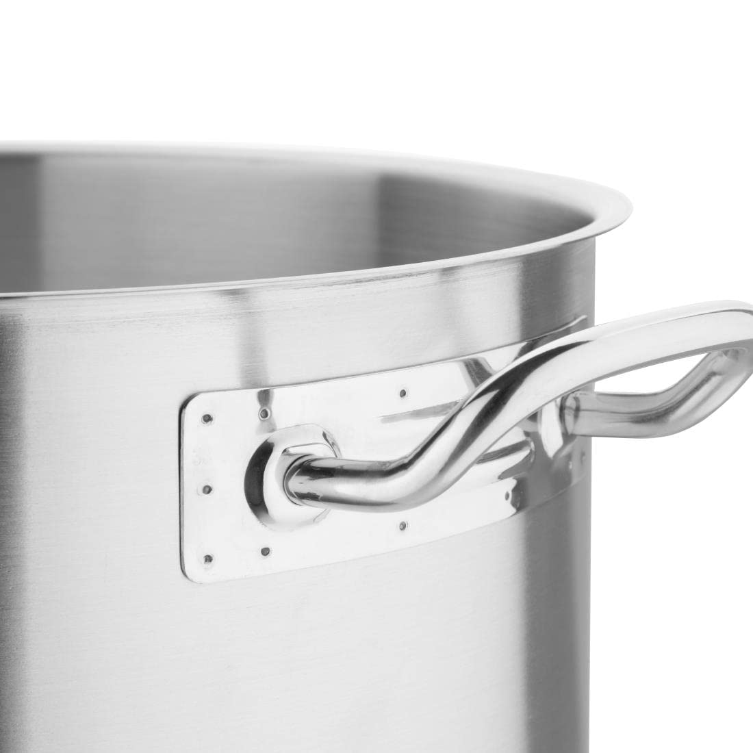 Vogue T088 Large Stainless Steel Stew Pot Pan 18.5... - Image 4