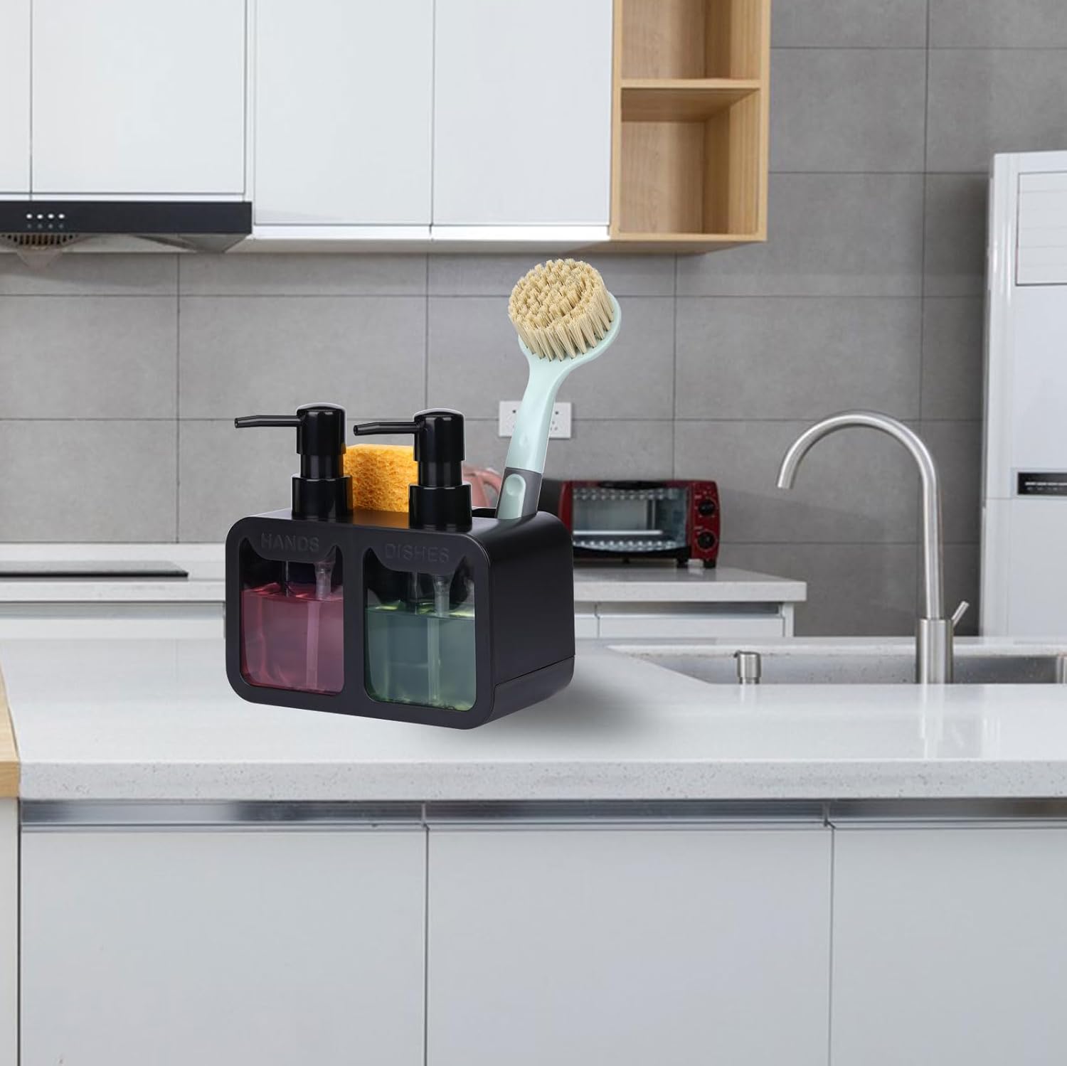Dish Soap Dispenser for Kitchen Countertop with Sp... - Image 8