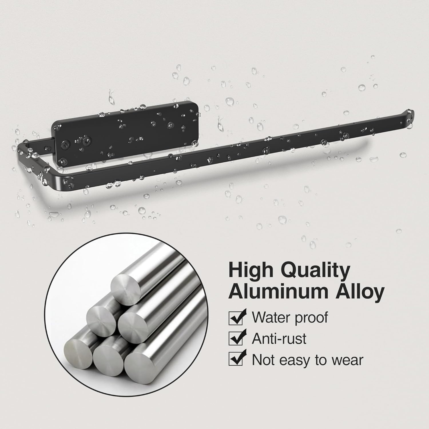 Paper Towel Holder Under Cabinet - Wall Mounted Ki... - Image 7