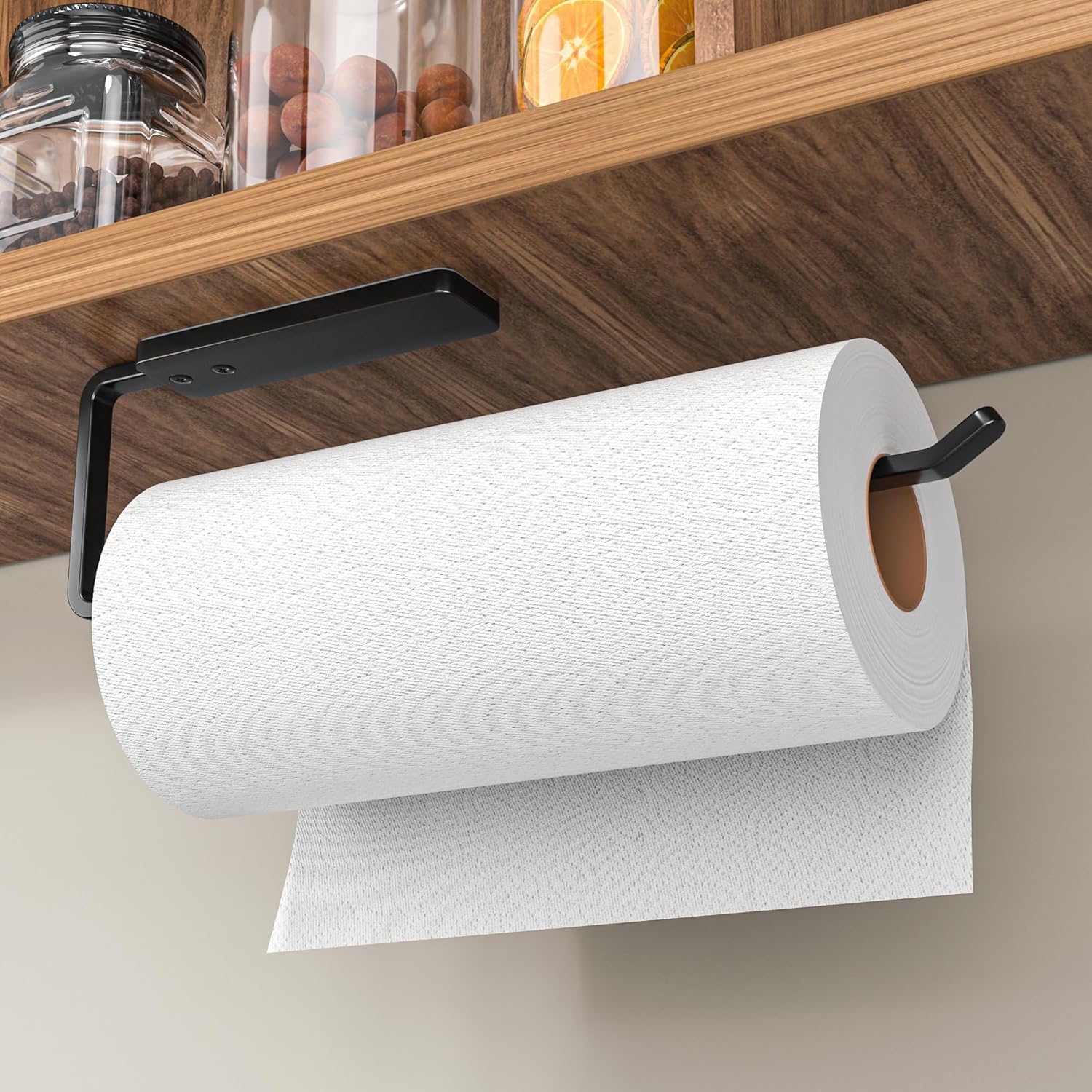 Paper Towel Holder Under Cabinet - Wall Mounted Ki... - Image 2