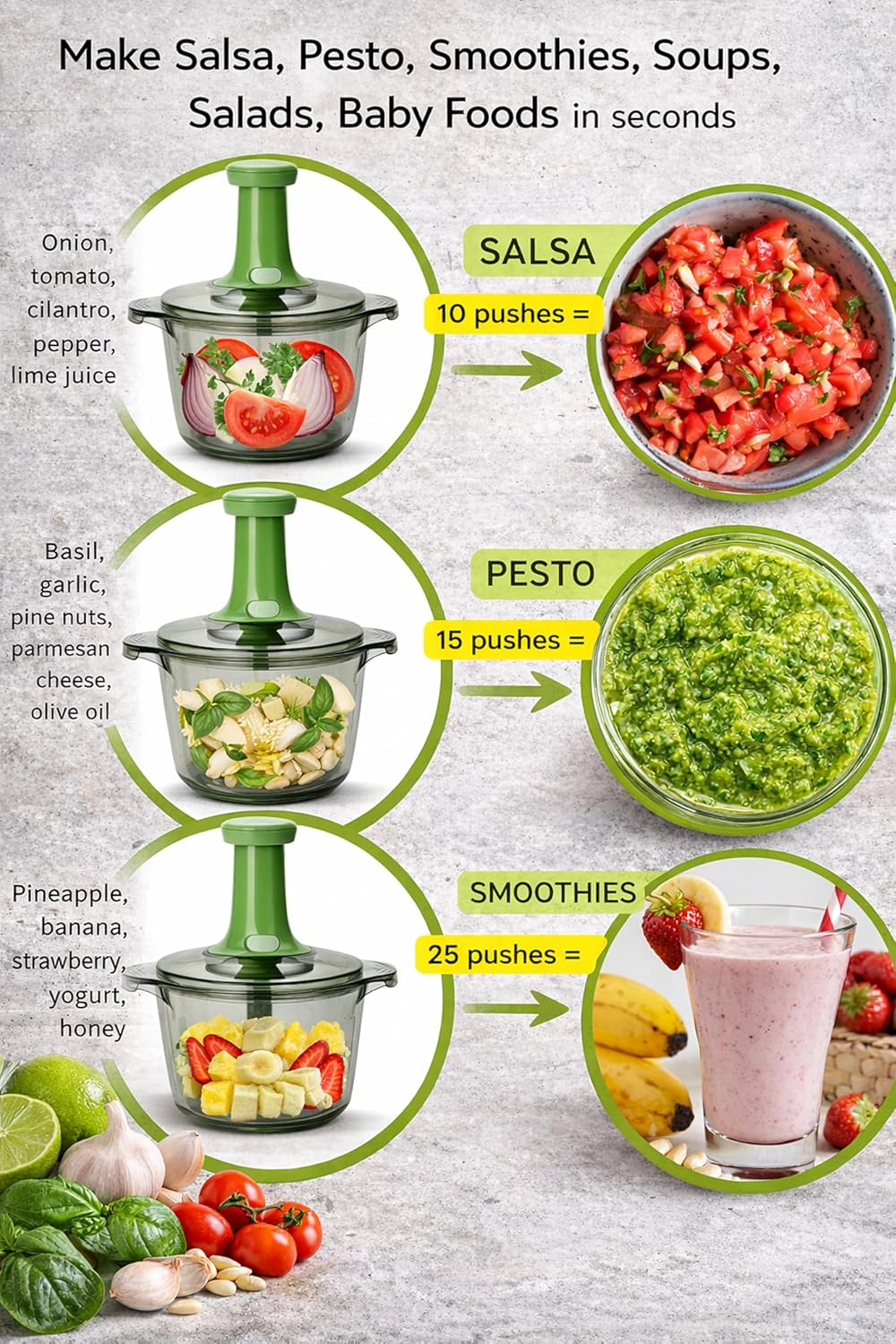 Brieftons Express Vegetable Chopper: 2-Litre, Quic... - Image 8