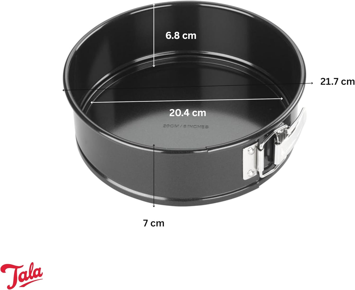 Tala Performance 20cm Springform Round Cake Tin, P... - Image 4