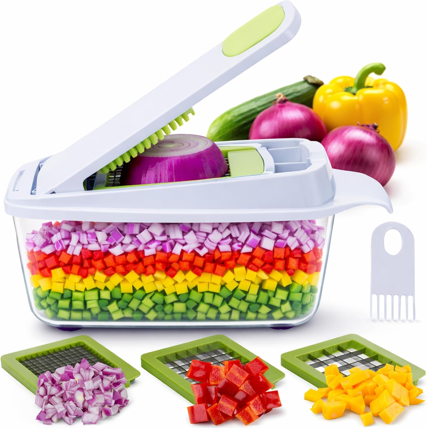 Brieftons QuickPush Food Chopper (BR-QP-02): 200% ... - Image 2