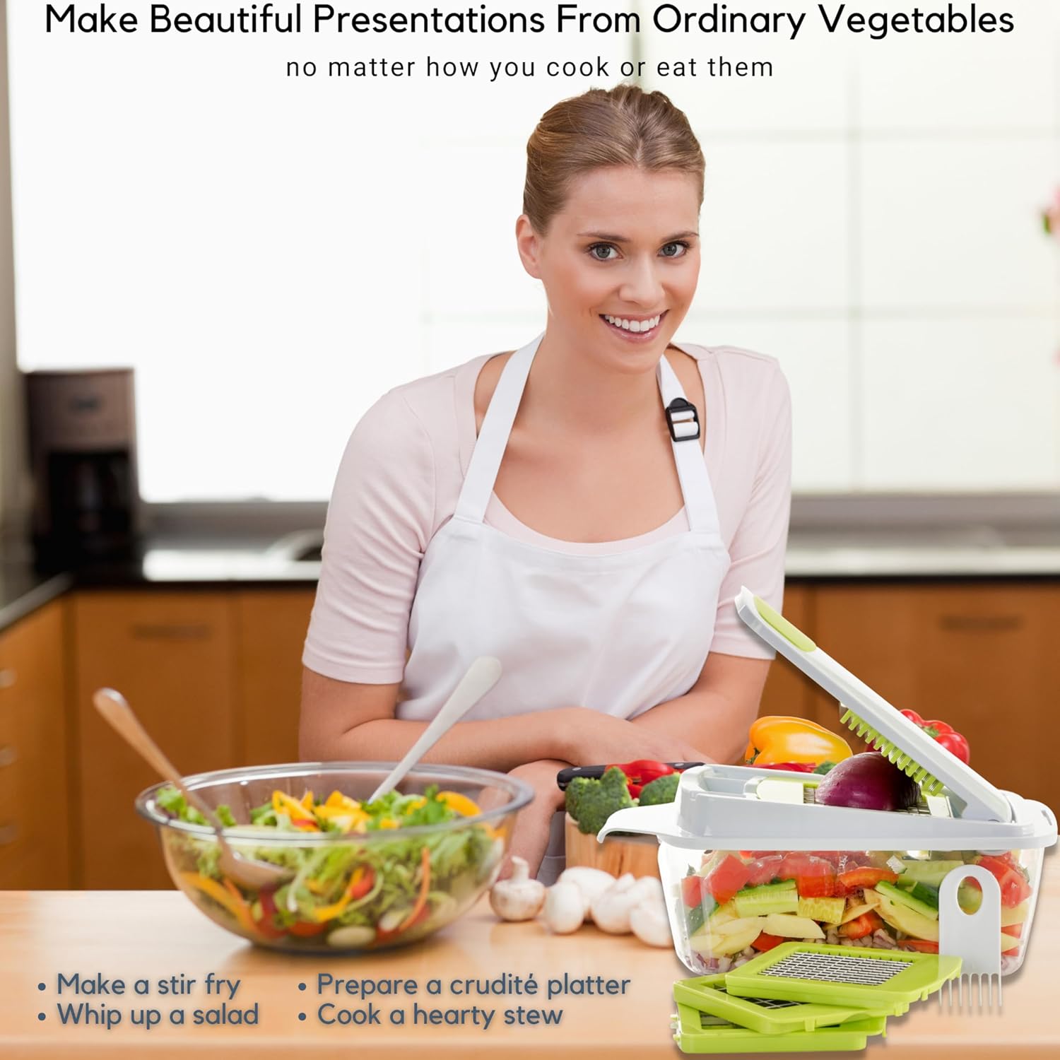 Brieftons QuickPush Food Chopper (BR-QP-02): 200% ... - Image 9