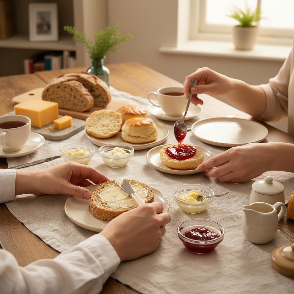 Butter Knife Set of 2 – 7" Beechwood Handle Butter... - Image 10