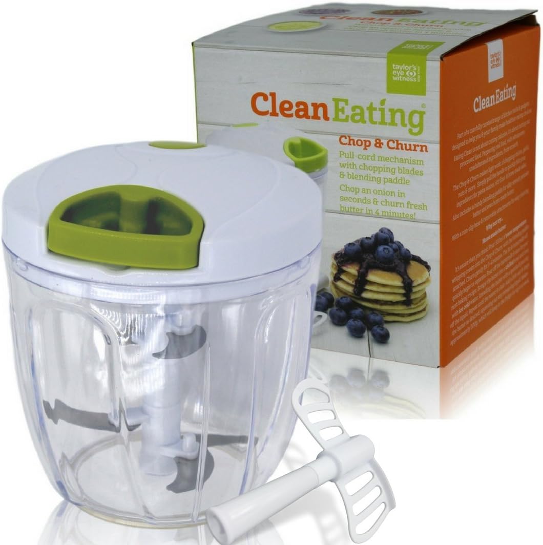 Hand Chopper Manual Food-Processor - Pull String t... - Image 2