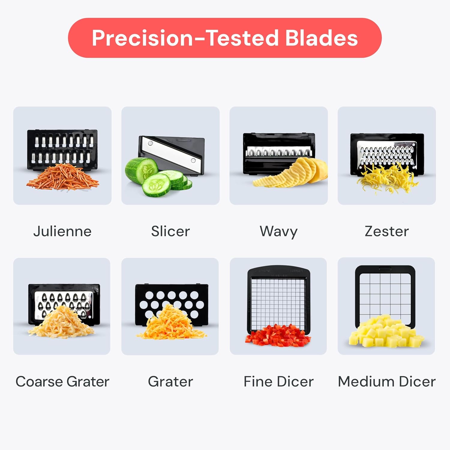 Fullstar Vegetable Chopper & Mandoline Slicer - Ju... - Image 5