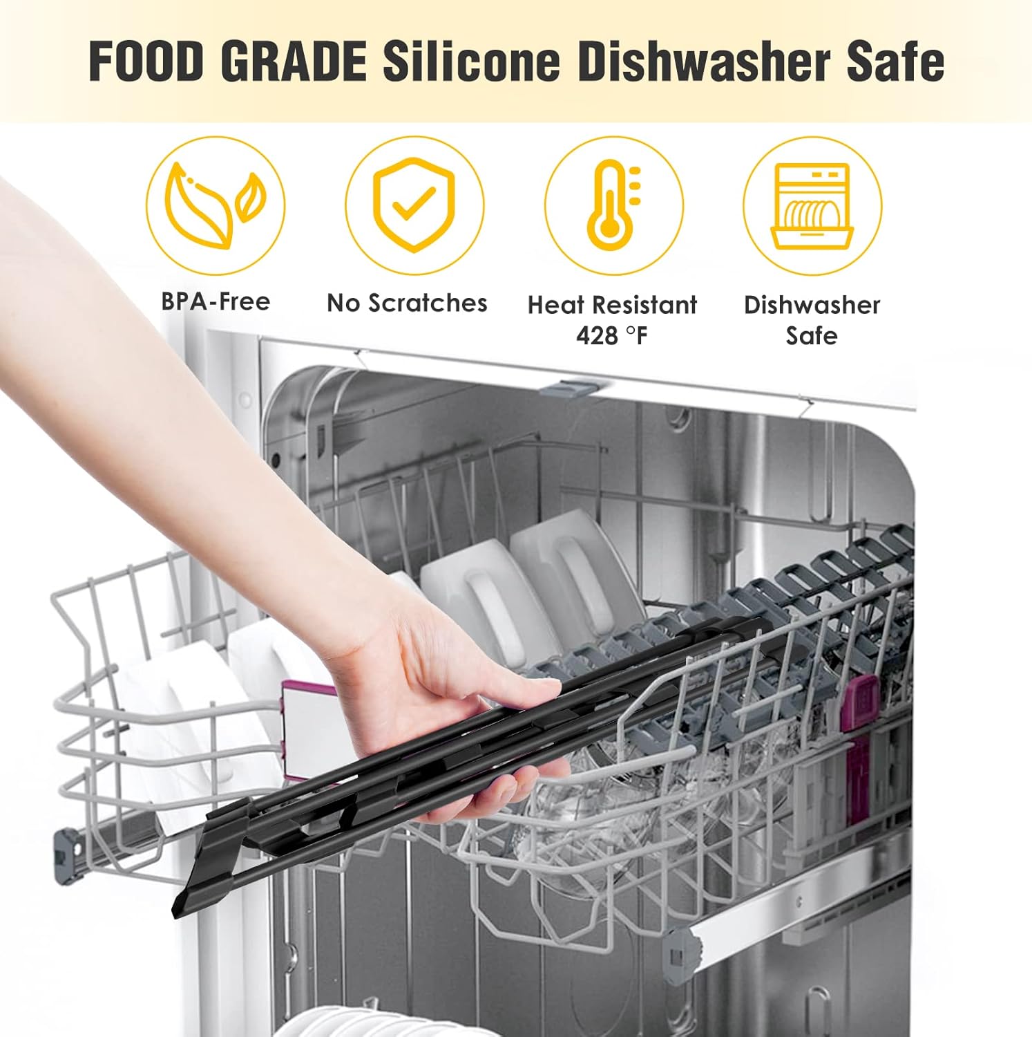 Tomorotec Small Triangle Roll-Up Dish Drying Rack ... - Image 7