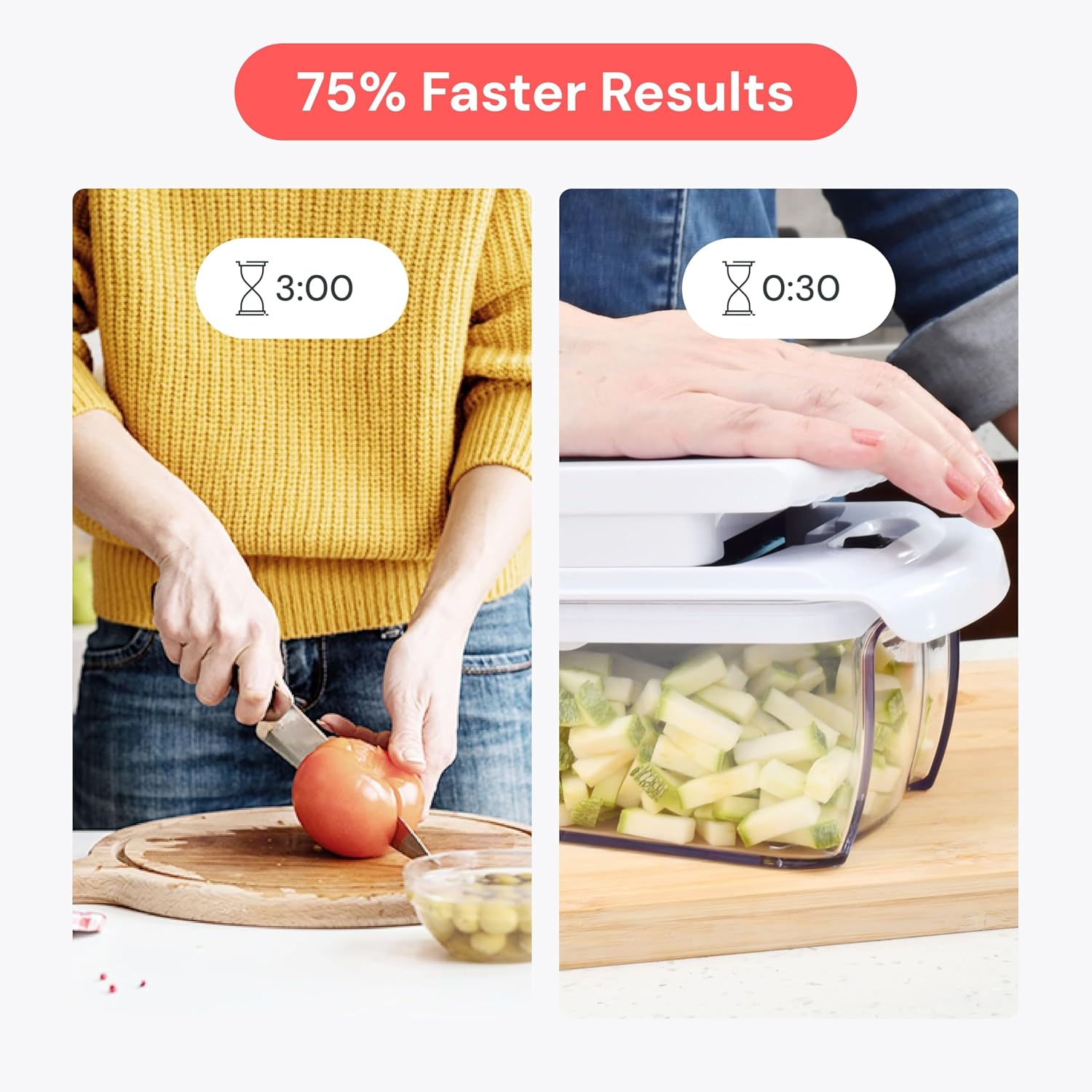 Fullstar Vegetable Chopper & Mandoline Slicer - Ju... - Image 4