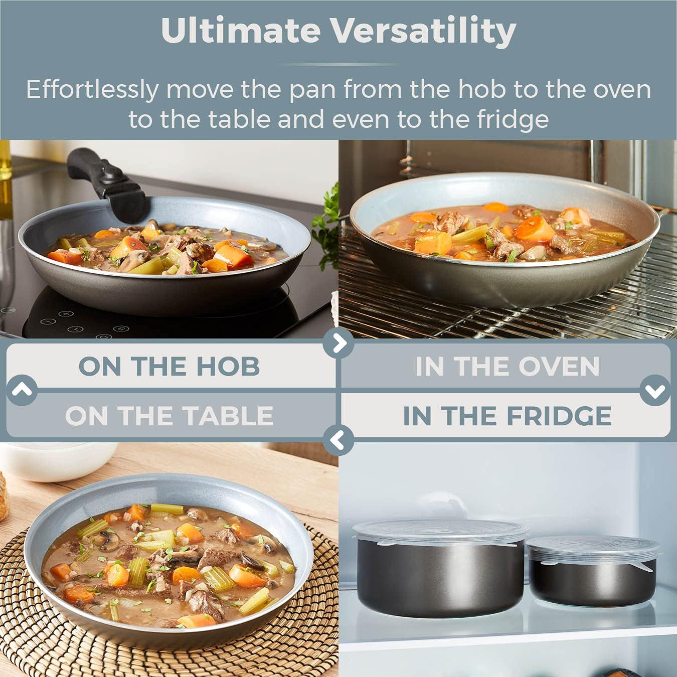 Tower Freedom T800201 7 Piece Cookware Set with Ce... - Image 6