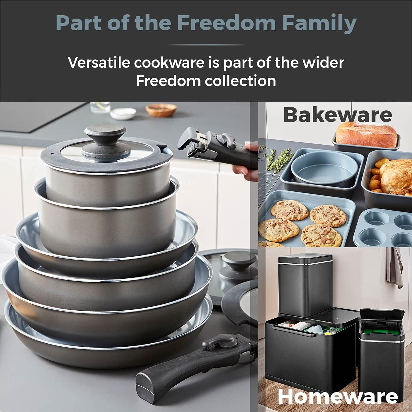 Tower Freedom T800201 7 Piece Cookware Set with Ce... - Image 10