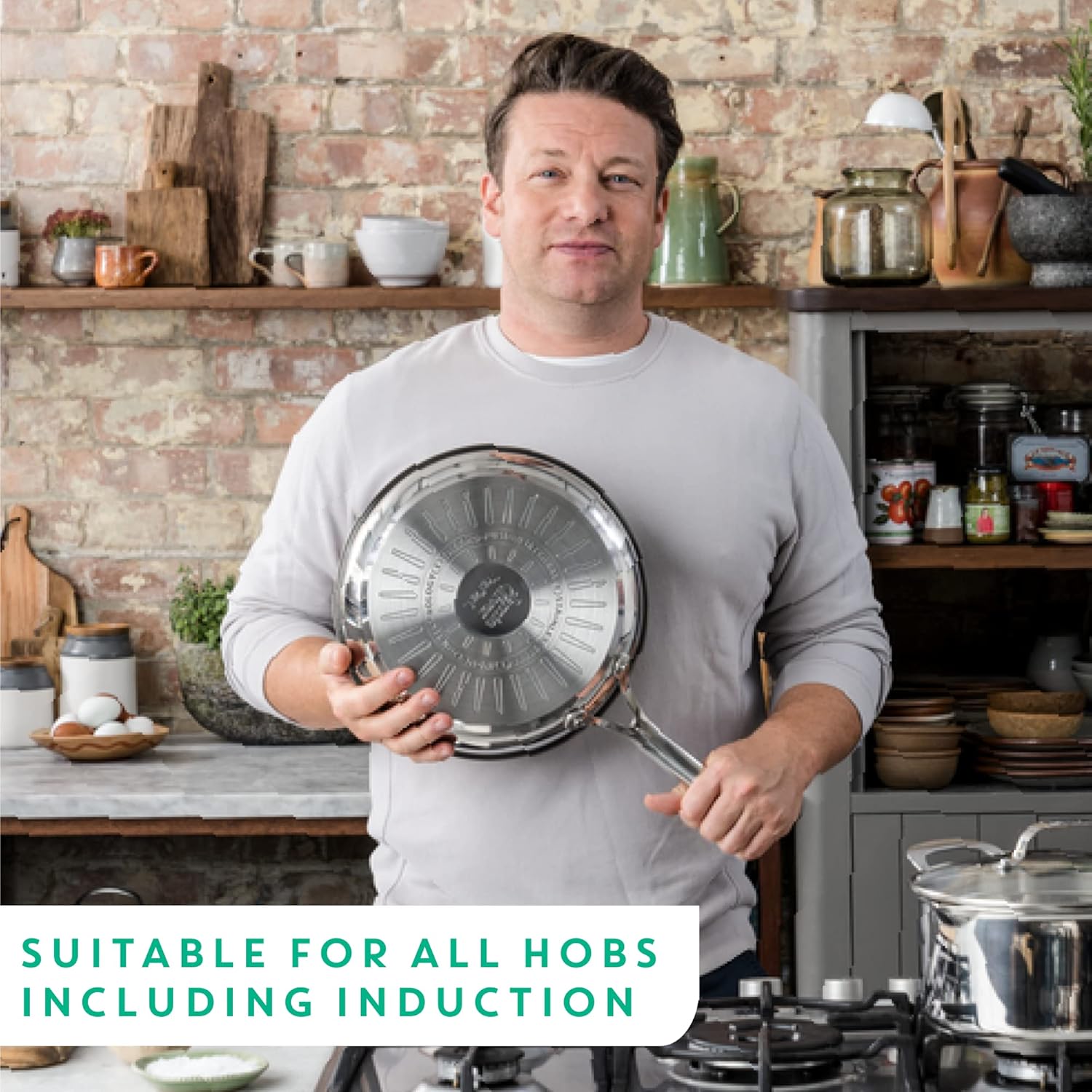 Tefal Jamie Oliver Cook's Direct Frying Pan 28cm, ... - Image 7