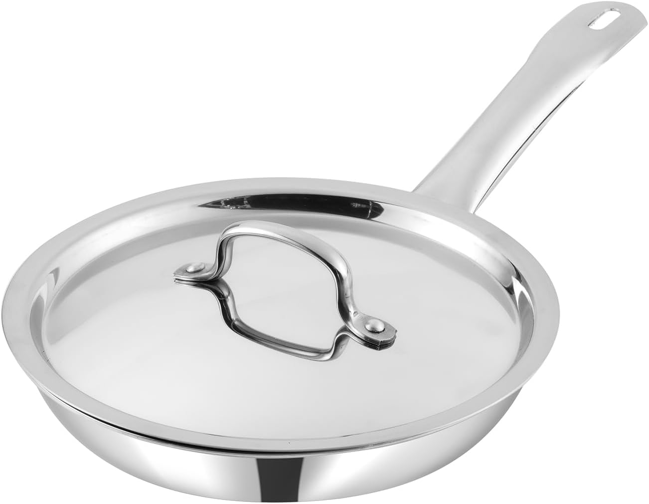 Nobel Triply Stainless Steel Cookware Frypan with ... - Image 2