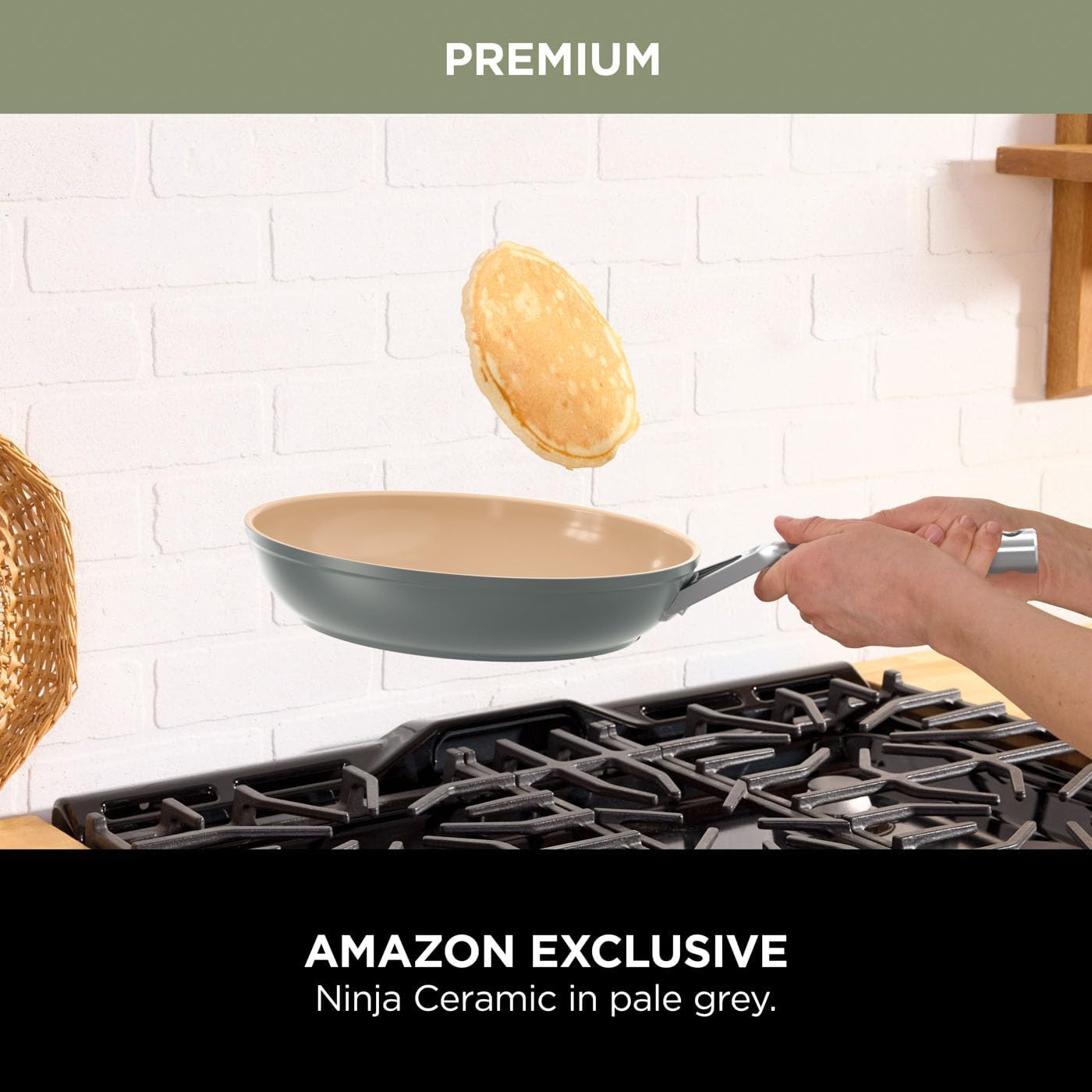 Ninja Extended Life 5-Piece Ceramic Cookware Set (... - Image 4