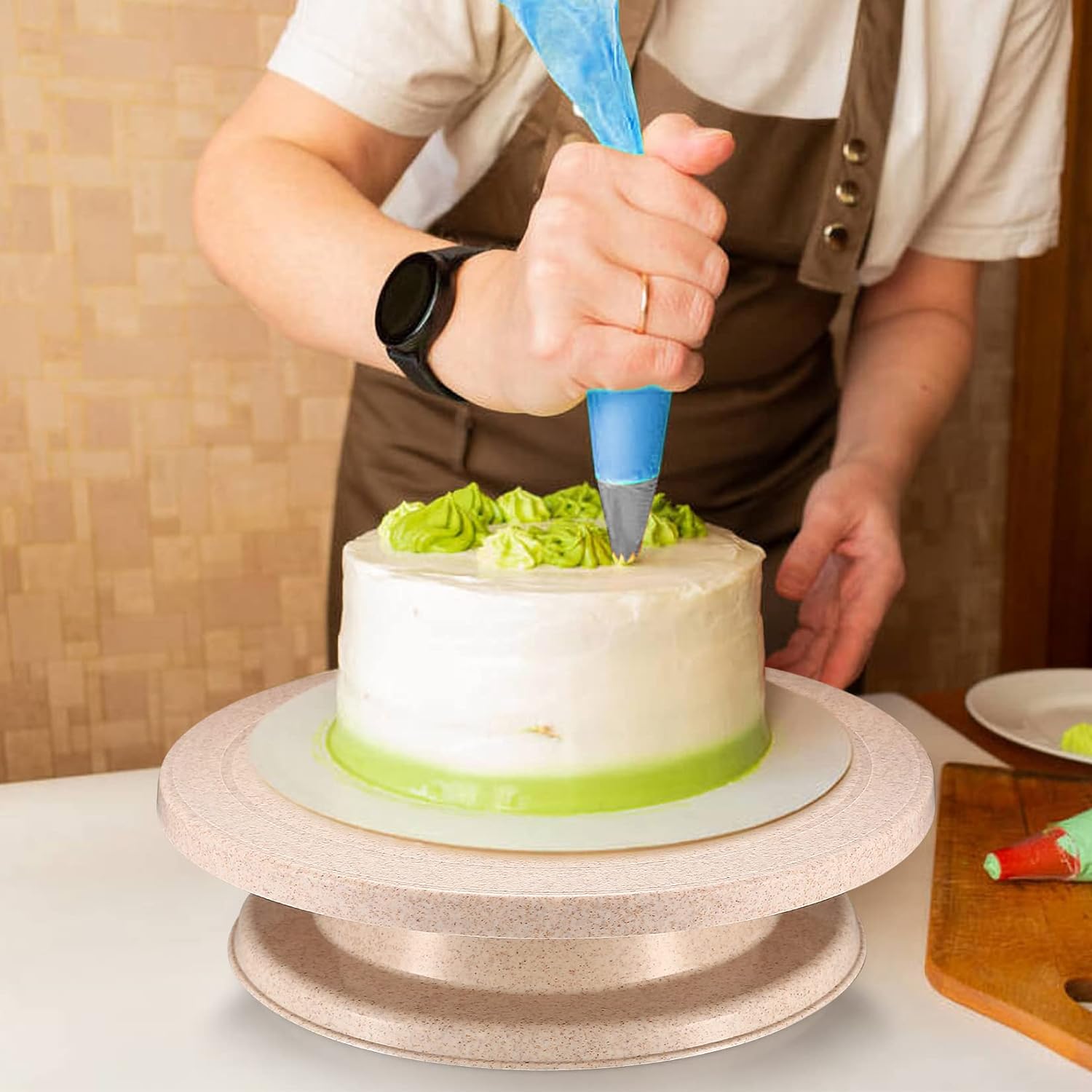 Cake Decorating Kits, Rotating Turntable Tools, Ca... - Image 8