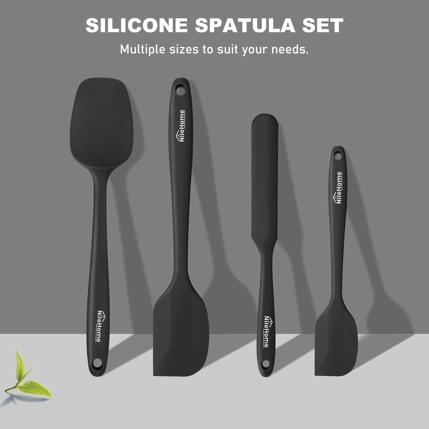 NileHome Silicone Spatula Set, High Heat-Resistant... - Image 8
