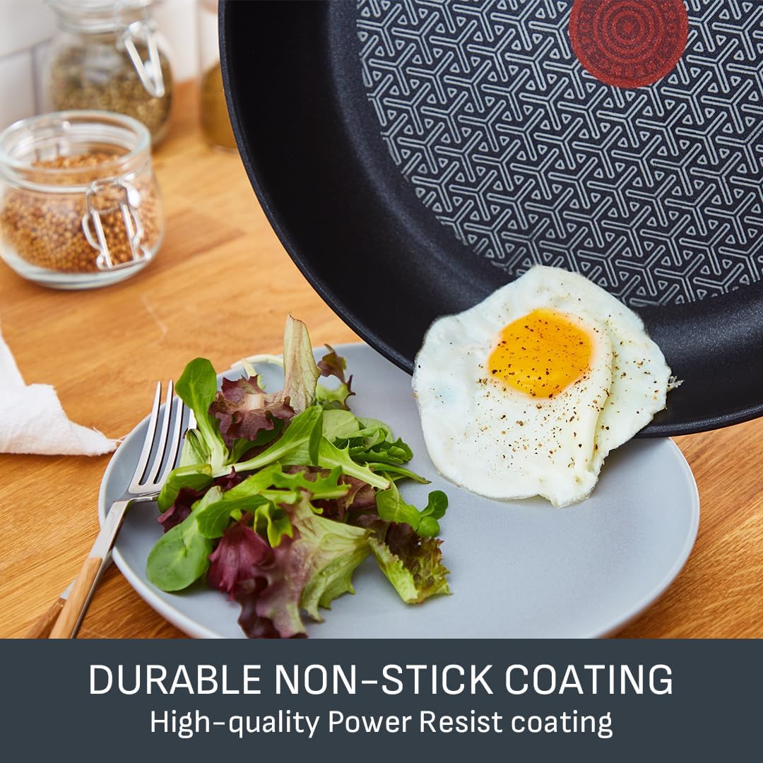 Tefal Comfort Max 28cm Stainless Steel Wok, Durabl... - Image 4