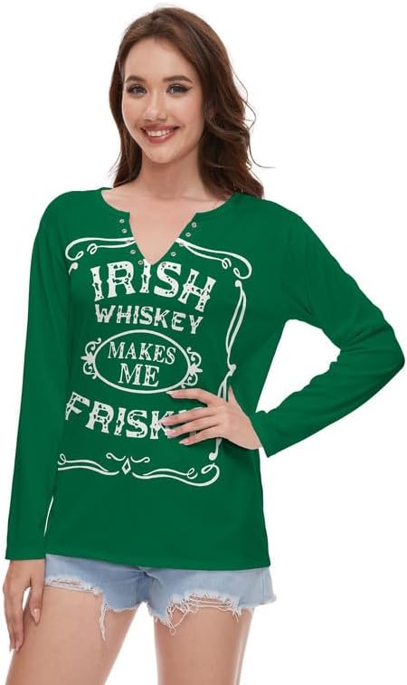 TMSD Womens St. Patrick's Day Top Long Sleeve Swea... - Image 4