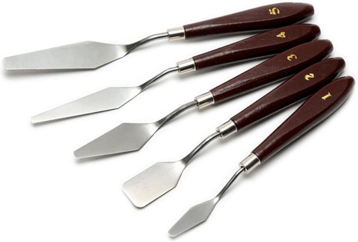 5-Piece Painting Knife Set, GoFriend Stainless Ste... - Image 2