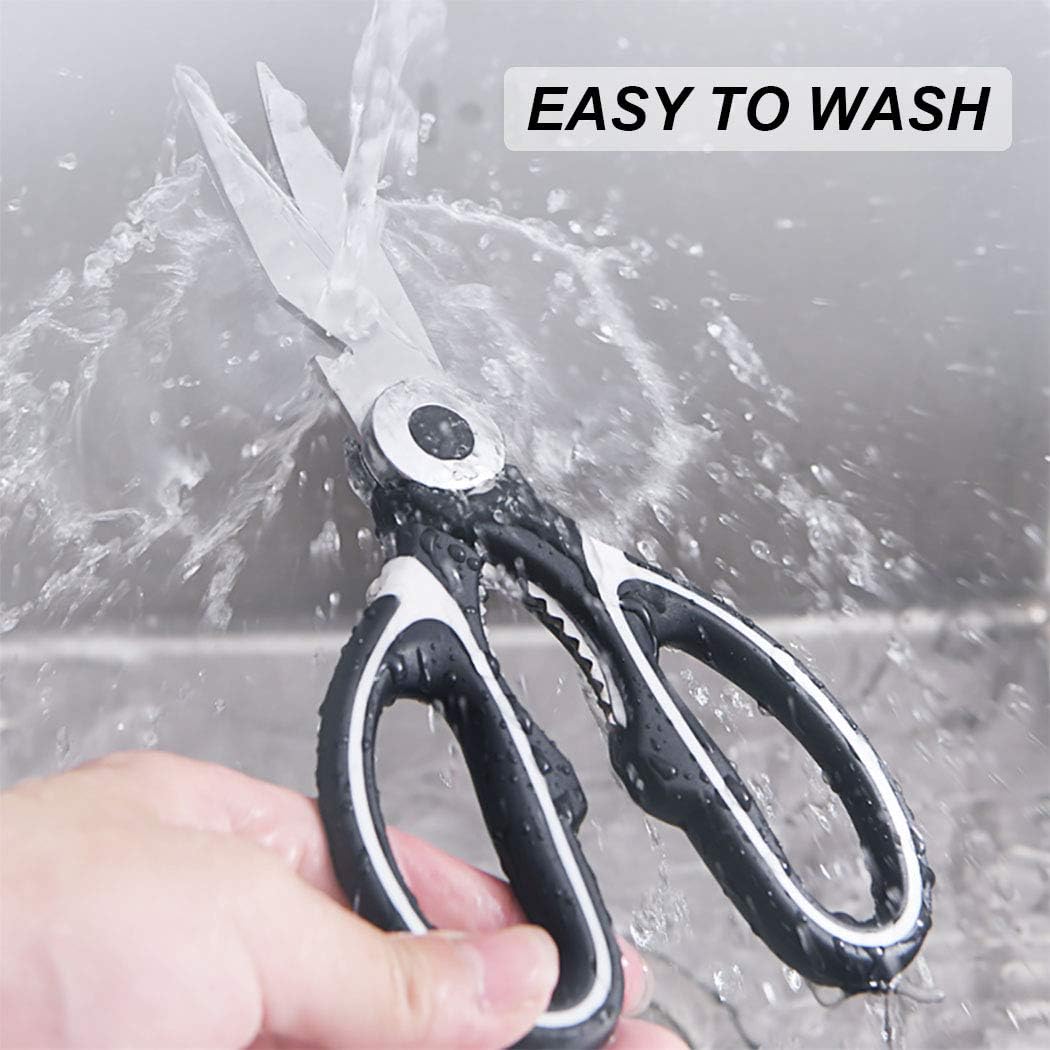 2 Pcs Kitchen Scissors, Heavy Duty Utility Food Sc... - Image 5