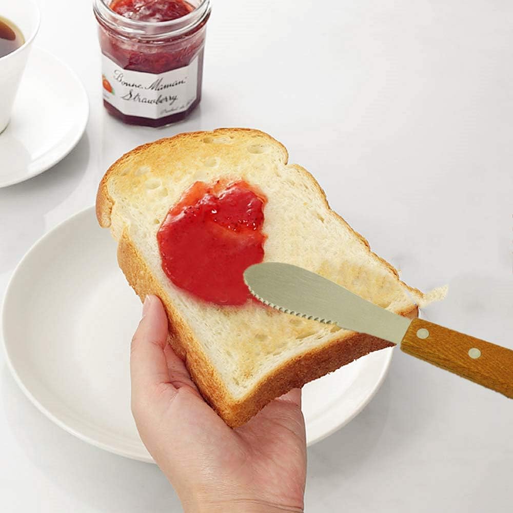 TINGFENG 4PCS Butter Knife Spreader CreamSpatula S... - Image 6
