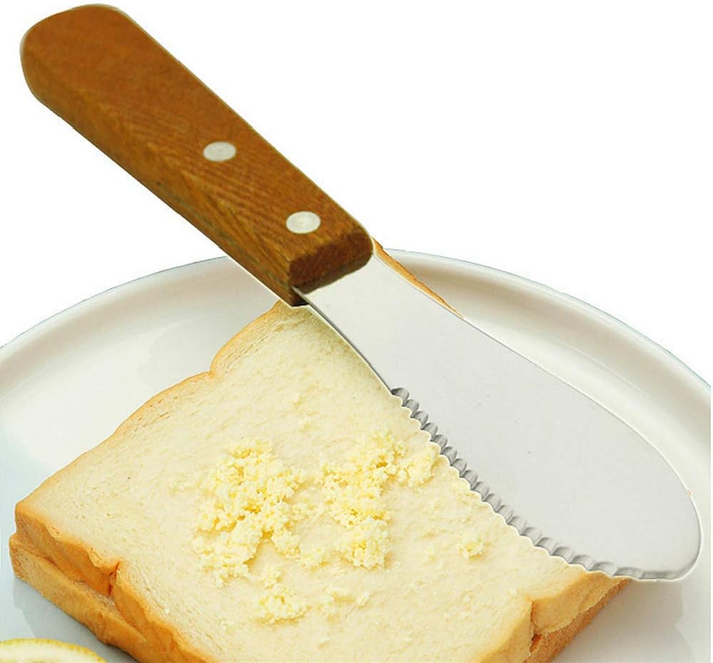 TINGFENG 4PCS Butter Knife Spreader CreamSpatula S... - Image 8