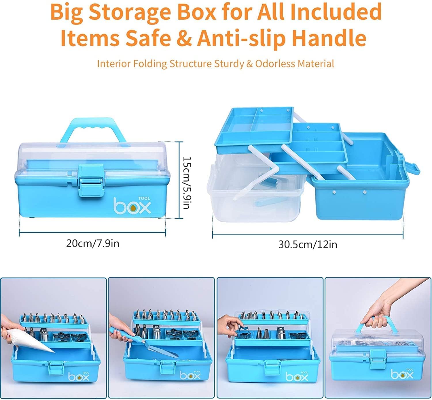 Boyun Cake Decorating Tools Supplies Kit: 236pcs B... - Image 3