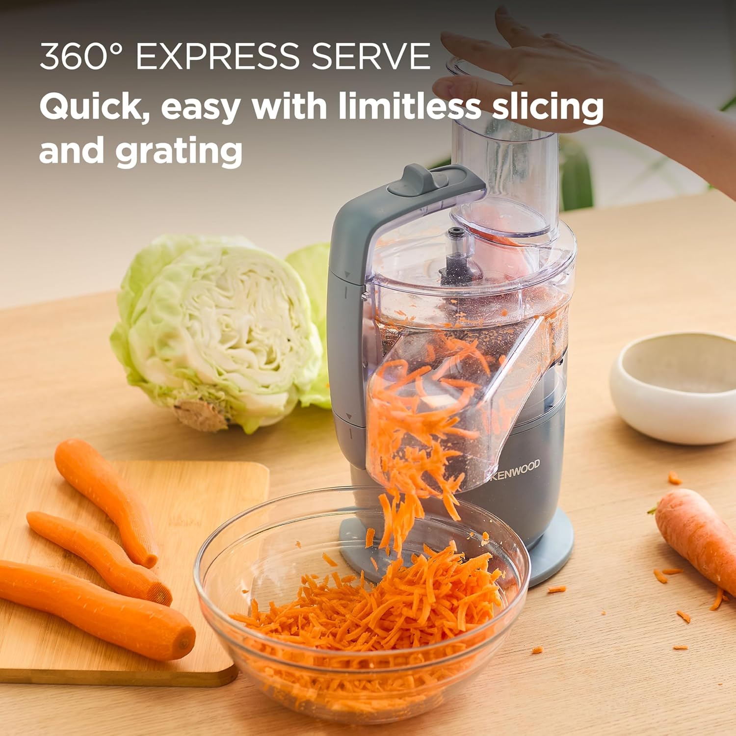 Kenwood, MultiPro Go FDP22.130GY, Food Processor,... - Image 2