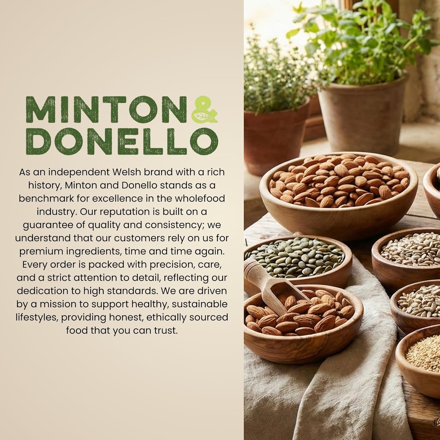 Minton & Donello Organic Porridge Oats 1kg – Whole... - Image 6